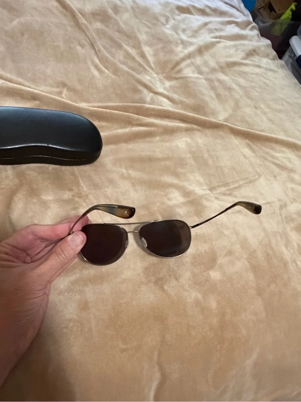 Kaenon Blue Lens Aviator Prescription Sunglasses